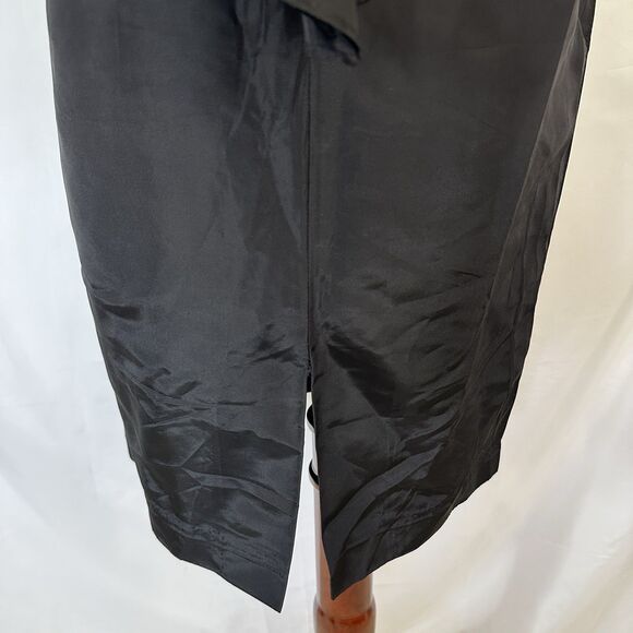 Vintage 80’s Action Jay Daniels Ruffled Peplum Bodice Beaded Dress Sz 5/6 - Picture 8 of 10